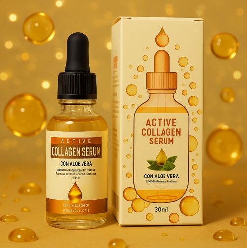 💛 “Sérum Activo de Colágeno con Aloe Vera”